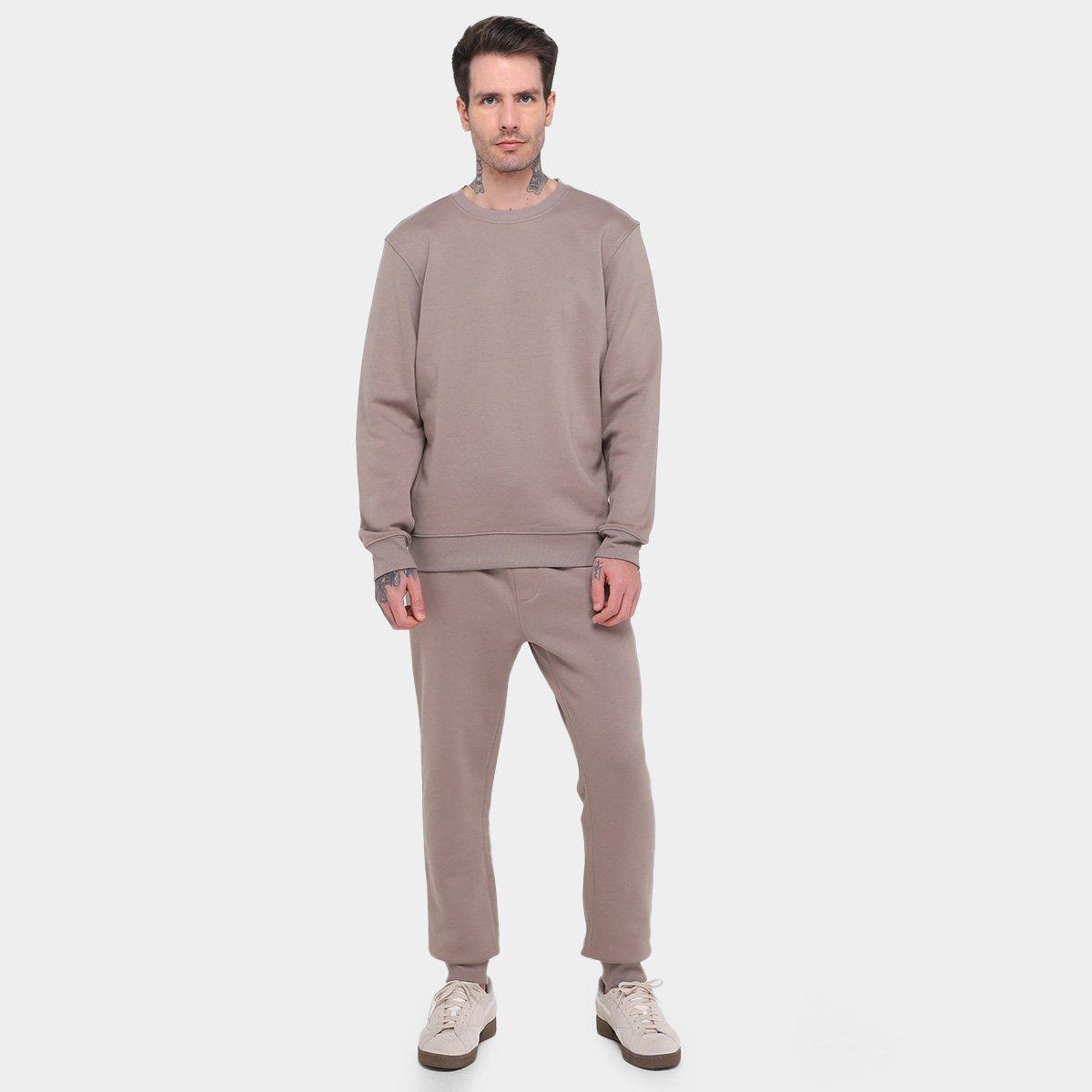 Moletom Calvin Klein Bordado Masculino - 4