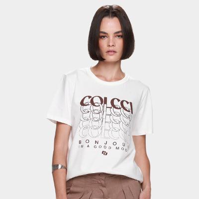 Camiseta Colcci Casual Feminina