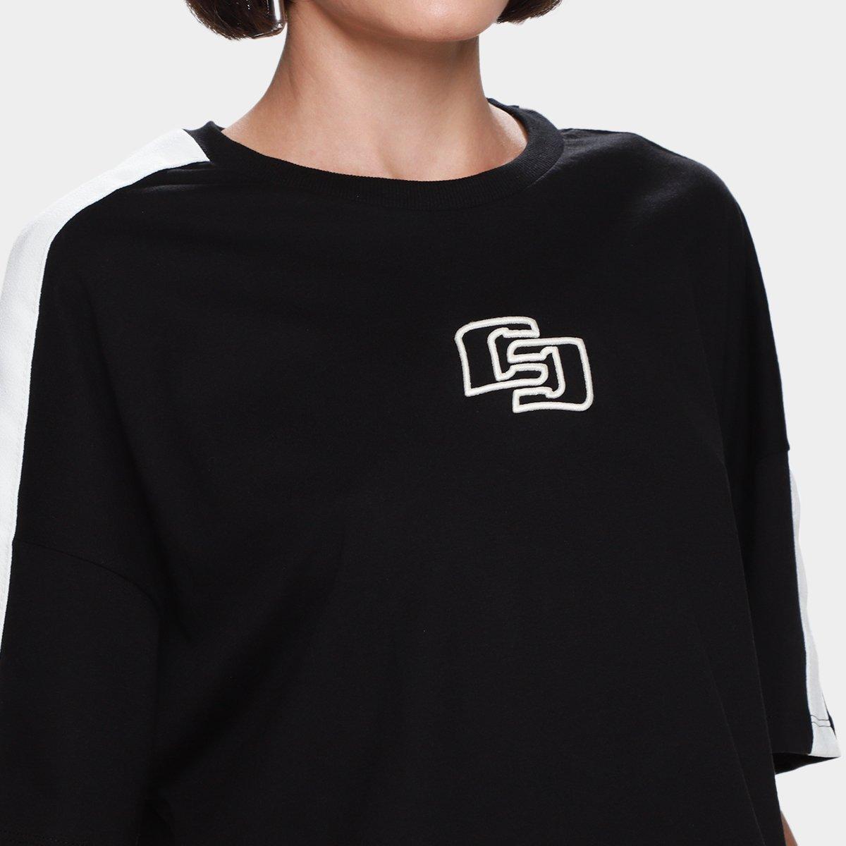 Camiseta Cropped Colcci Casual Feminina - 3