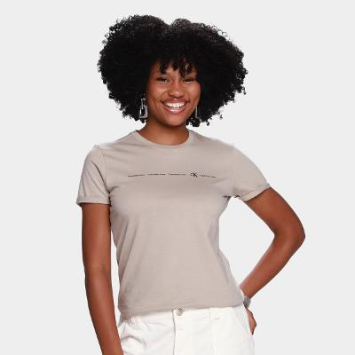 Camiseta Calvin Klein Casual Feminina