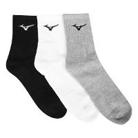 Kit Meia Cano Médio Mizuno Prime 3 Pares - 5