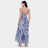 Vestido Longo Farm Delicadeza de Banana - 2