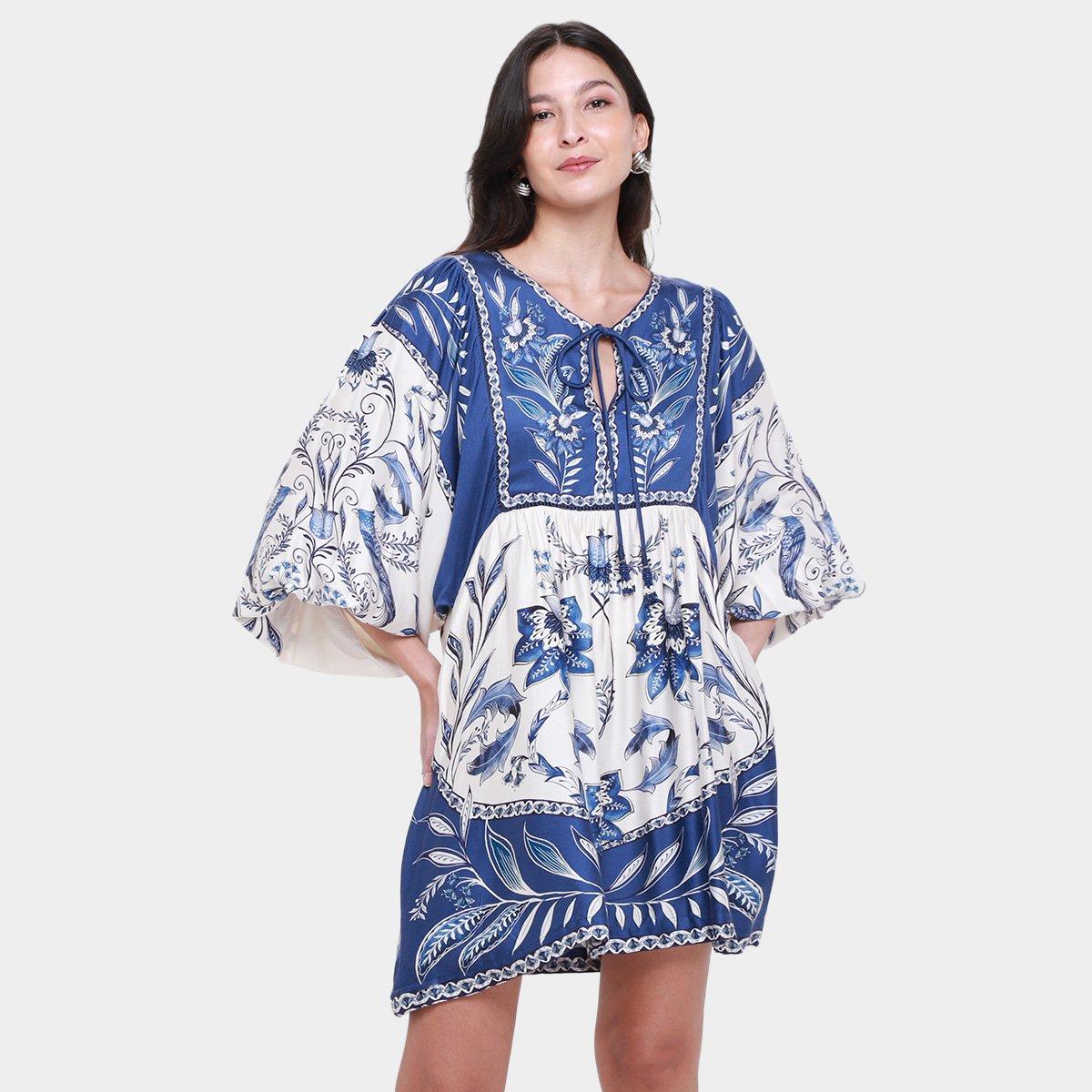 Vestido Curto Farm Nina - 1