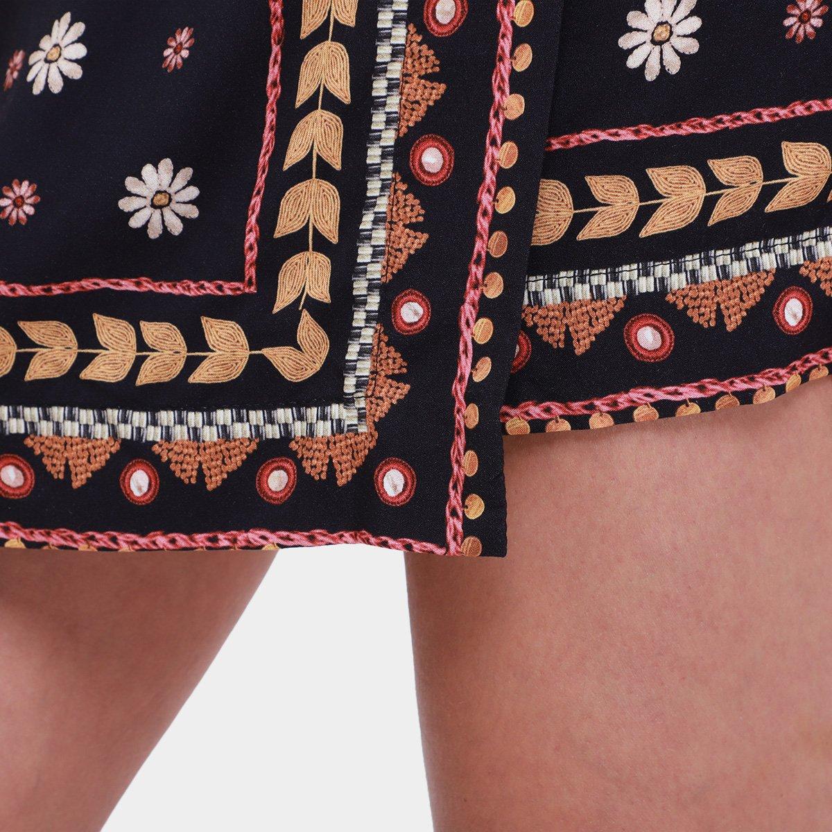 Vestido Curto Farm Lenço Lili - 4