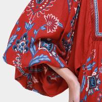 Vestido Curto Farm Lenço Nautico