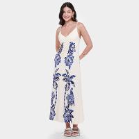 Vestido Midi Farm Coqueiro Tropical - 1