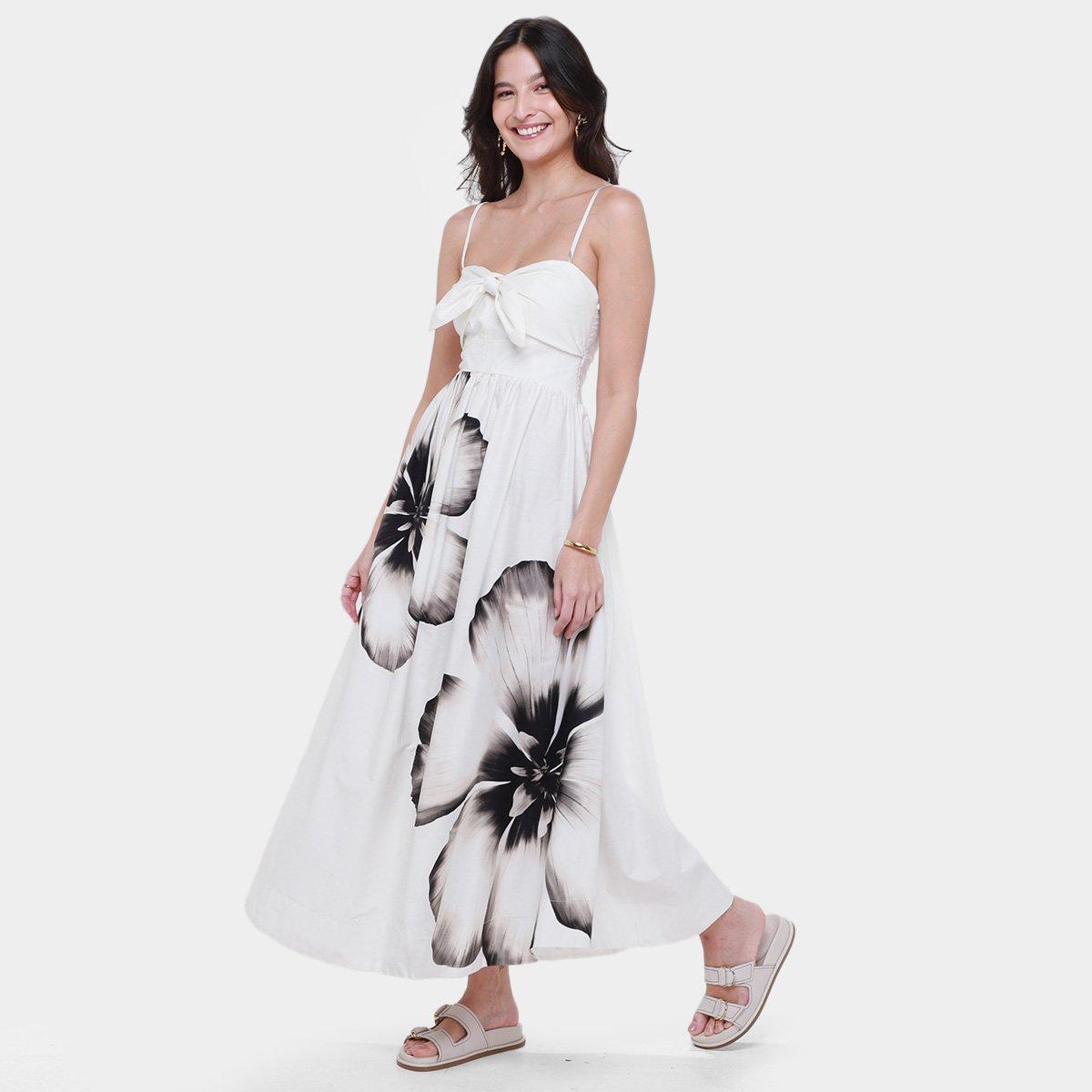 Vestido Longo Farm Maya - 1