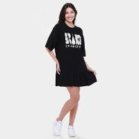 Vestido Curto Farm Pregas do Rio Flor - 5