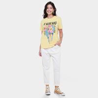 Camiseta Farm Fit Flores e Passáros - 4