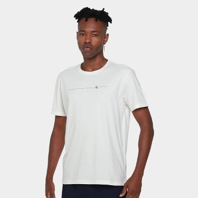 Camiseta Calvin Klein Logo Calvin Klein Ck Masculino