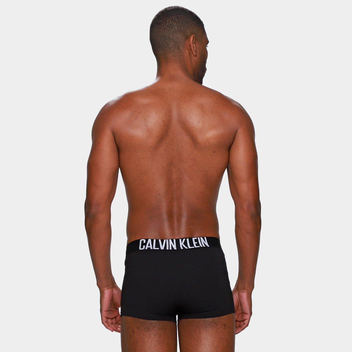 Kit Cueca Boxer Calvin Klein Trunks Intense Power - 3 Peças - 3