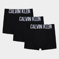 Kit Cueca Boxer Calvin Klein Trunks Intense Power - 3 Peças - 1