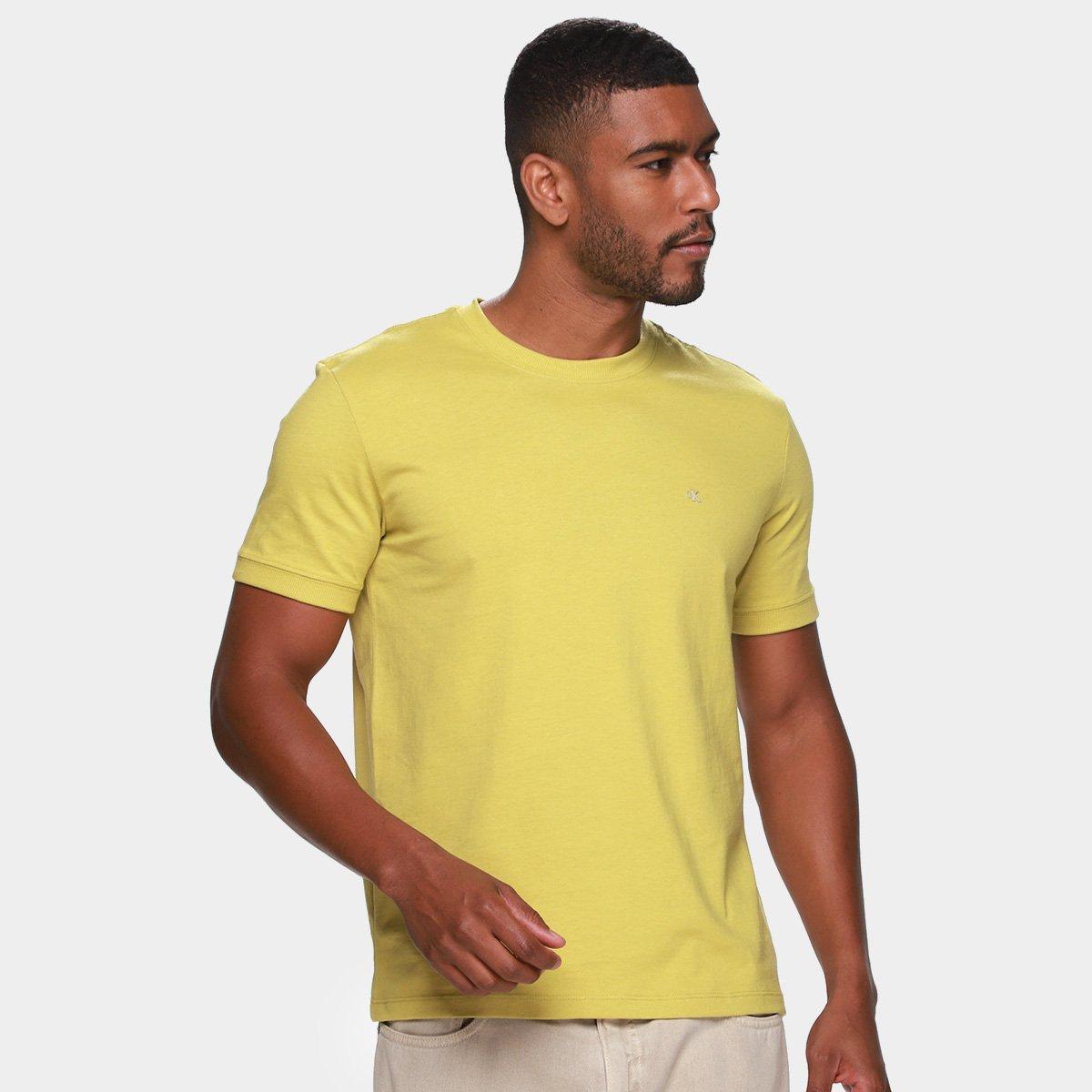 Camiseta Calvin Klein Malhão Com Punhos Masculina - 1