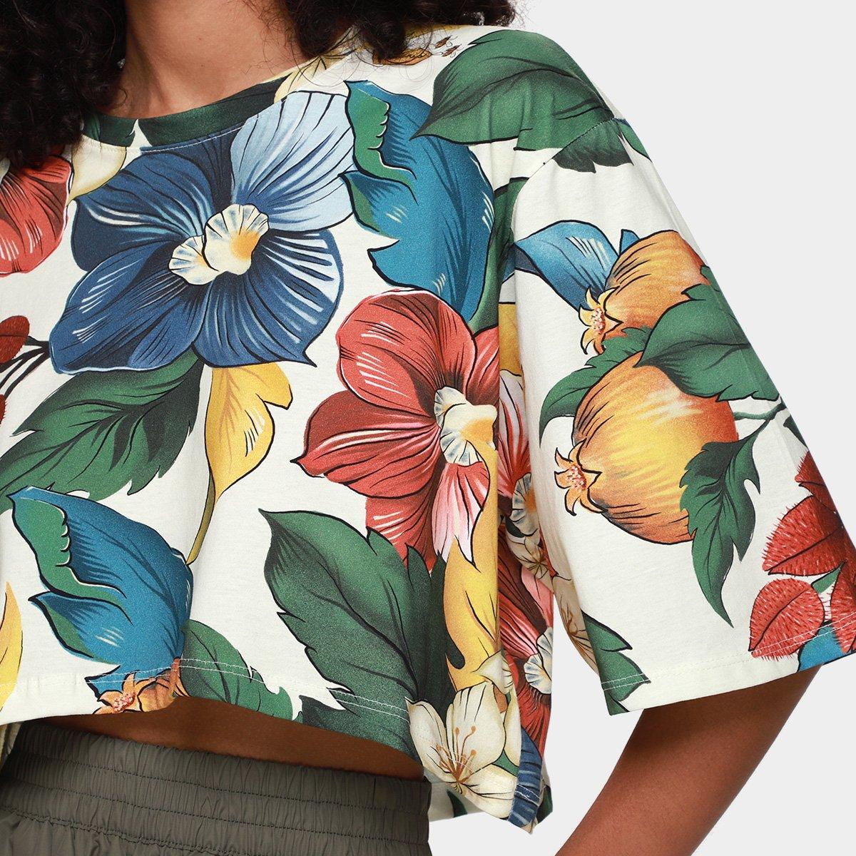 Camieseta Cropped Farm Tropicalzinho - 3