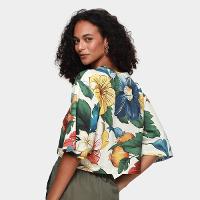 Camieseta Cropped Farm Tropicalzinho - 2