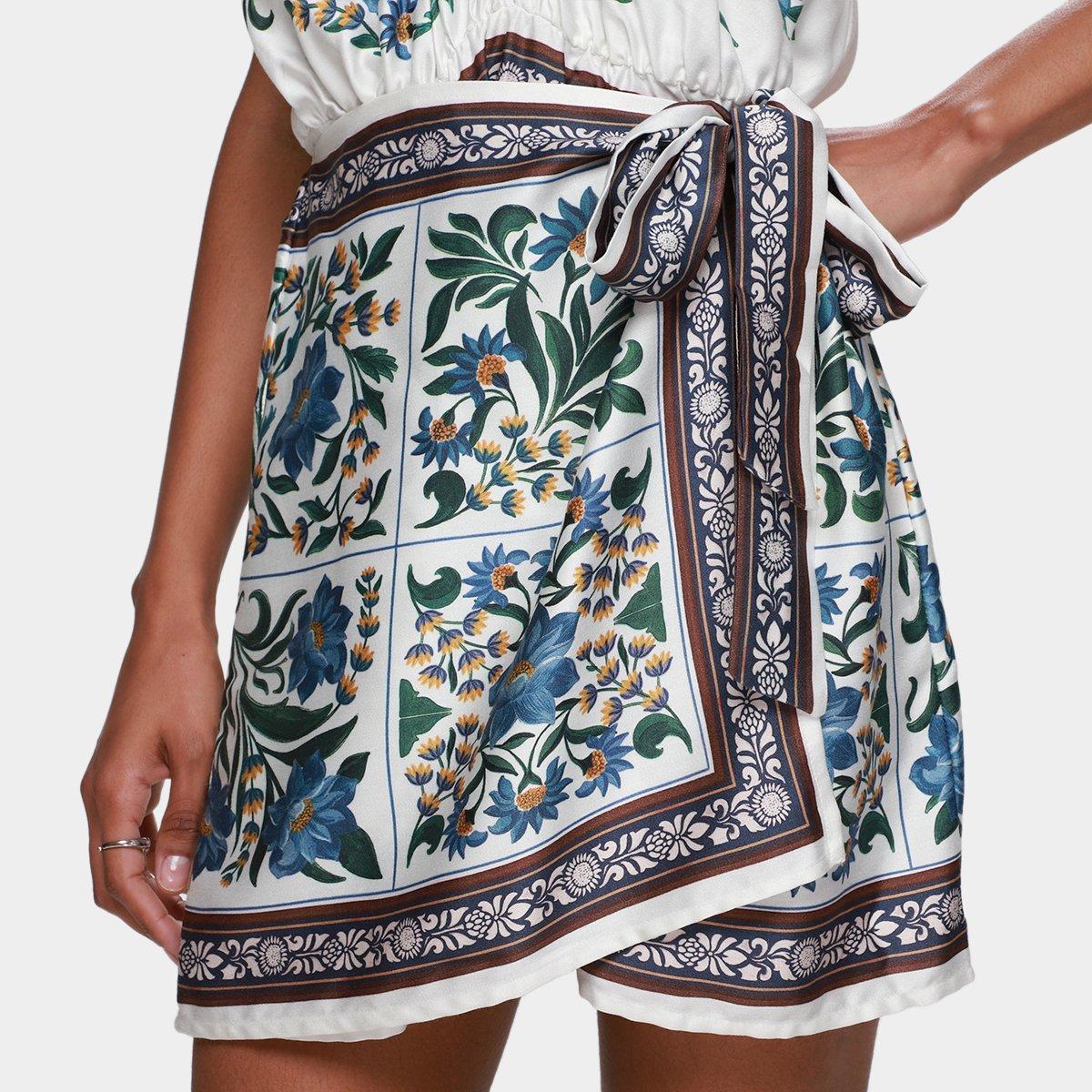 Vestido Curto Farm Manoela - 4