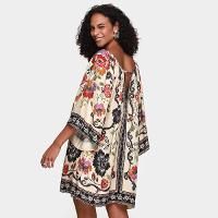 Vestido Curto Farm Flor de Fita - 2