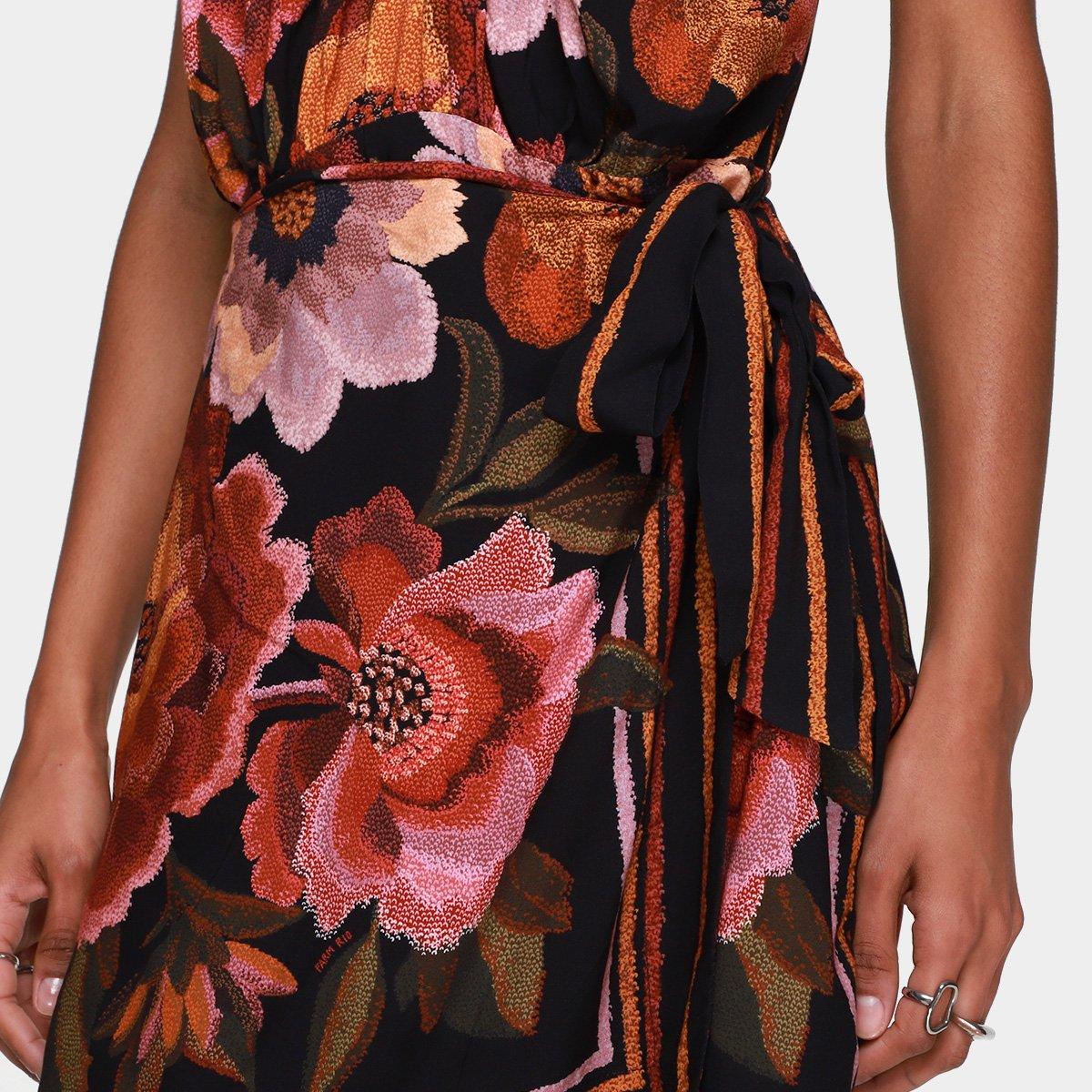 Vestido Curto Farm Floral Cleo - 4