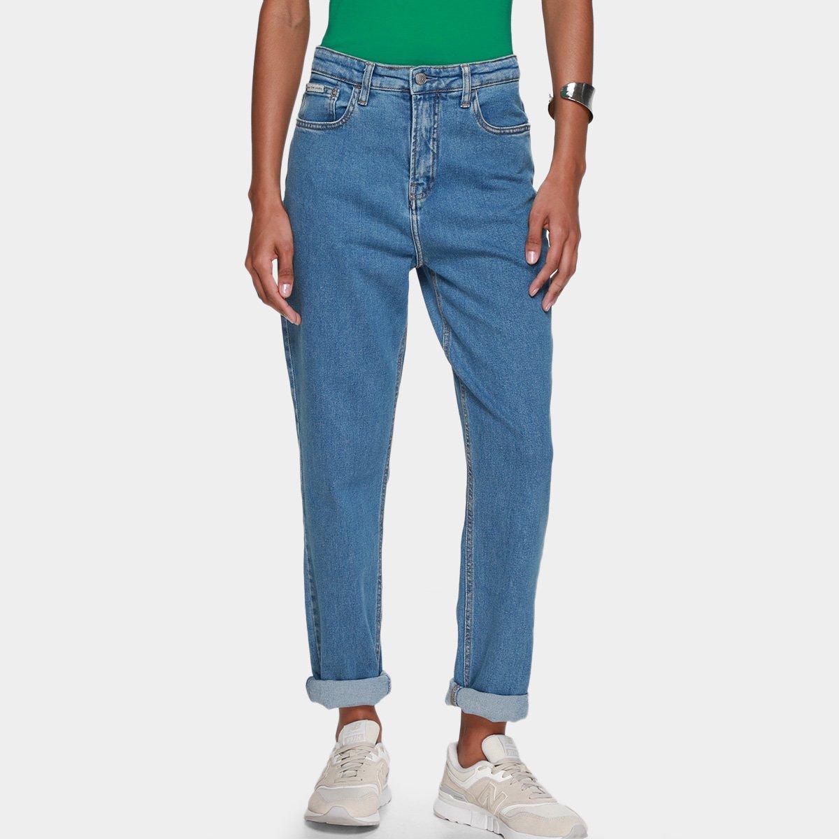 Calça Jeans Calvin Klein Mom Feminina - 1