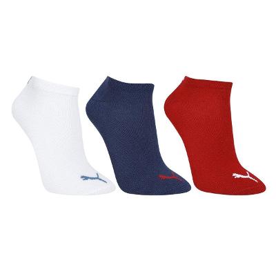 Kit Meia Sapatilha Puma Esportiva C/ 3 Pares Masculina